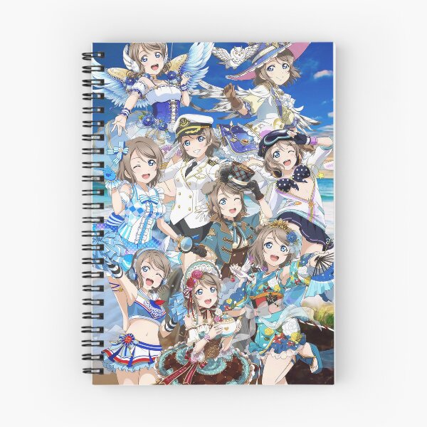 Item preview, You Watanabe collage; Love Live designed and sold by Lucrecia Manya.