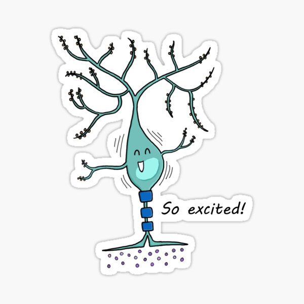 Item preview, Excited Neuron designed and sold by hmurray6.