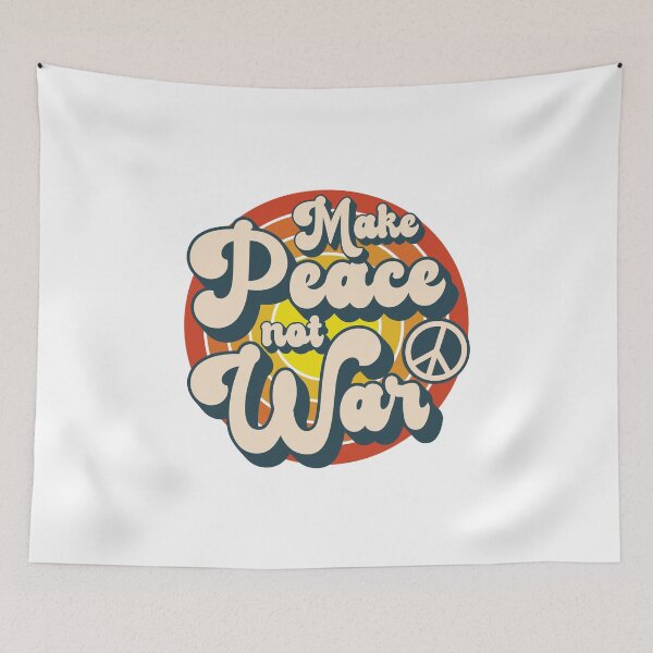Item preview, Make Peace Not War designed and sold by Rhu Creations.