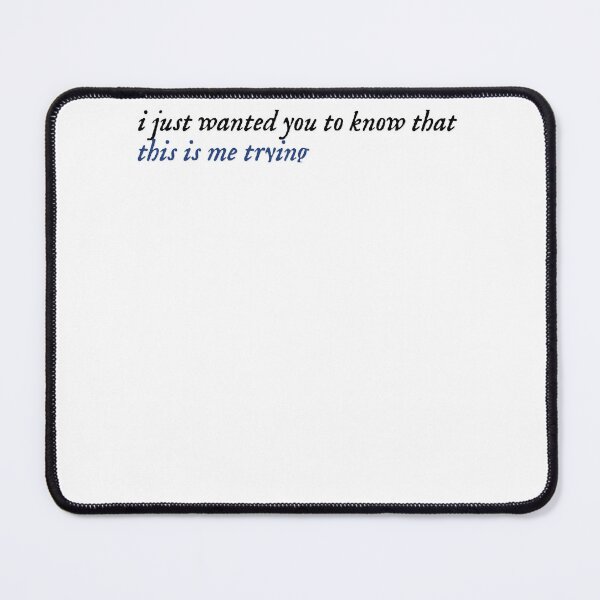 Item preview, this is me trying lyric designed and sold by clarksvkyoakumw.
