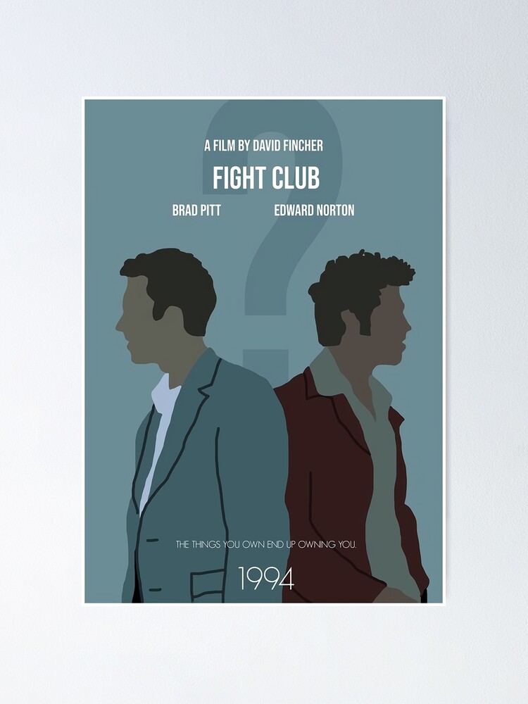 Fight Club Minimalist Poster 