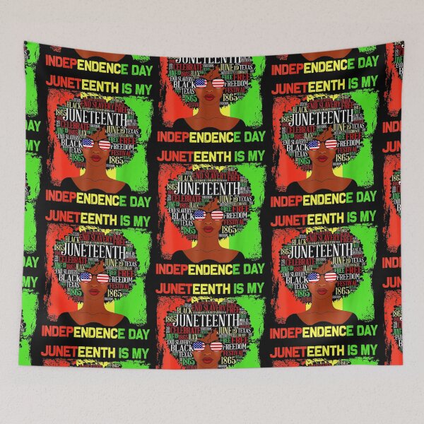 Item preview, Juneteenth Is My Independence Day Black Women Black Pride designed and sold by R&BApparel.