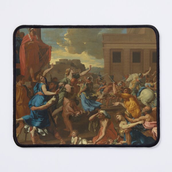 Item preview, The Abduction of the Sabine Women | Nicolas Poussin | 1634 Renaissance Roman Art designed and sold by CJET.