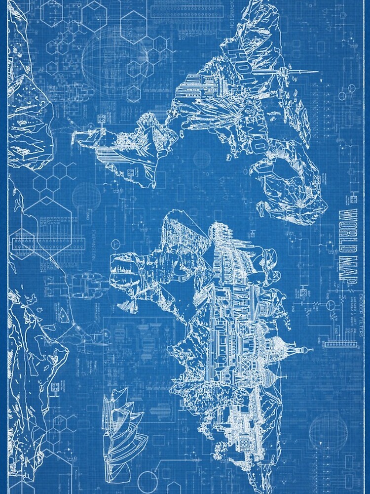 Thumbnail 4 of 4, iPhone Case, world map designed and sold by BekimART.