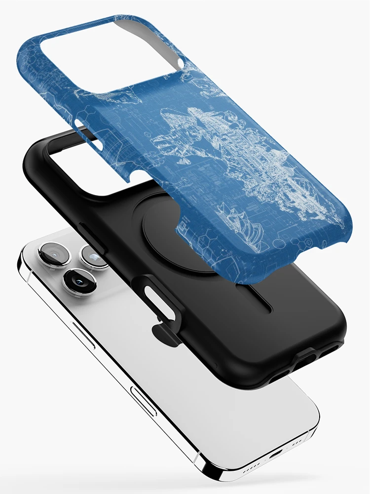Thumbnail 2 of 4, iPhone Case, world map designed and sold by BekimART.