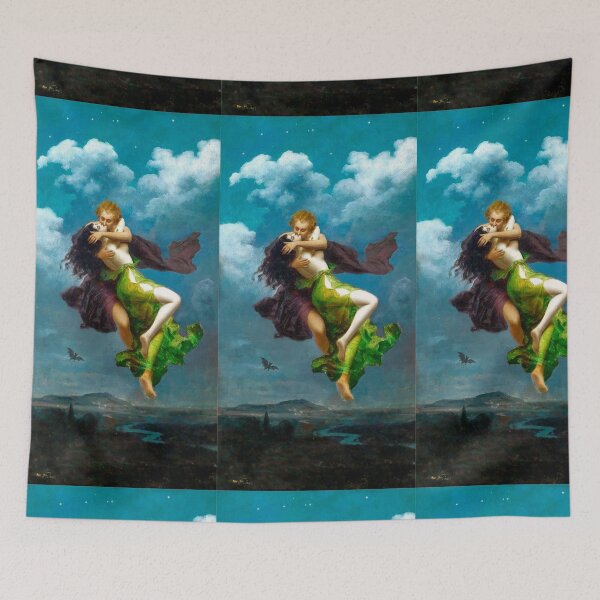 Item preview, Moritz Stifter - Allegorie des Traums Symbolism Romantic fine art designed and sold by TeeARTHY.