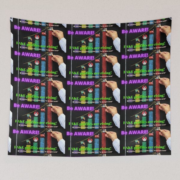 Item preview, Be aware, Fake profiles are rising! designed and sold by Narcisa22.