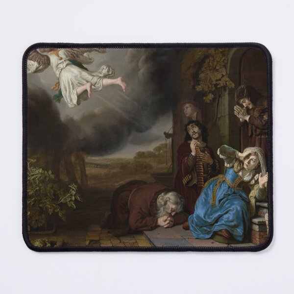 Item preview, The Angel Taking Leave of Tobit and His Family | Jan Victors | 1649 designed and sold by CJET.