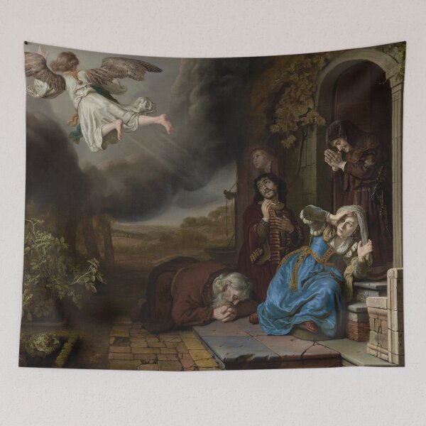 Item preview, The Angel Taking Leave of Tobit and His Family | Jan Victors | 1649  designed and sold by CJET.
