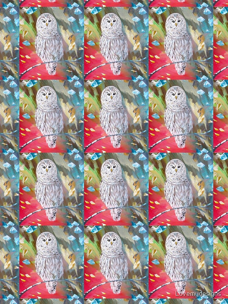 White owl. Xmas owl by Lovemydesigns