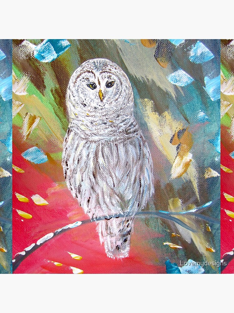 White owl. Xmas owl by Lovemydesigns