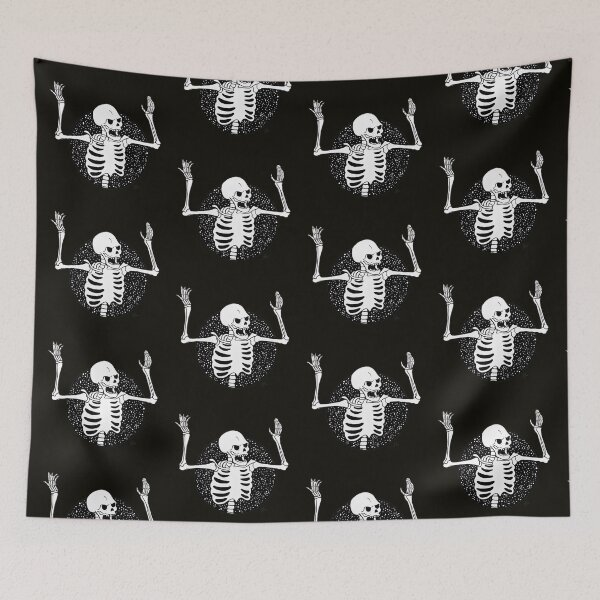 Item preview, Spooky Scary Skeleton by Skye Rain Art designed and sold by Skye Rain.