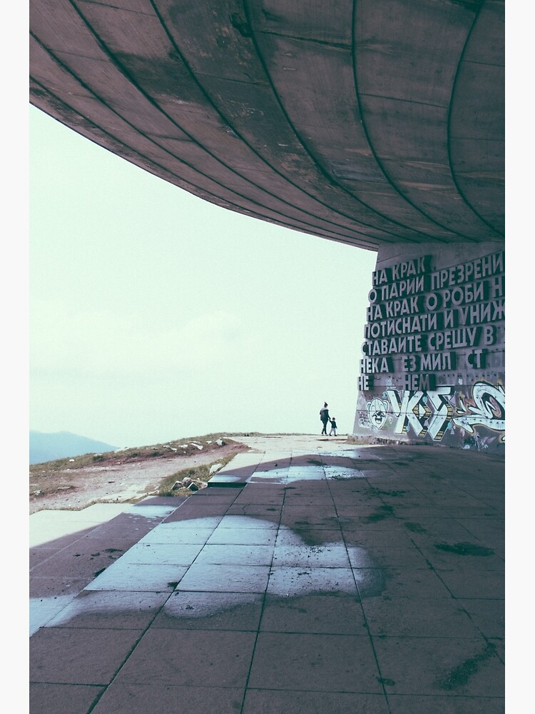 Buzludzha monument communist brutalist architecture by untitledstory