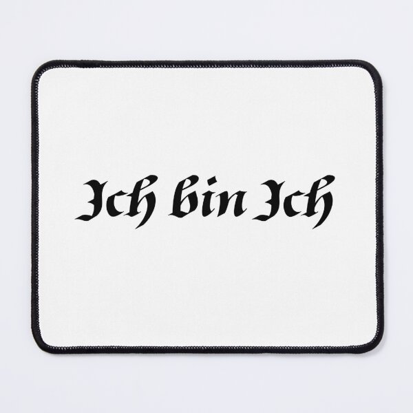 Item preview, Ich bin Ich (Black Text) designed and sold by KMGraphics99.