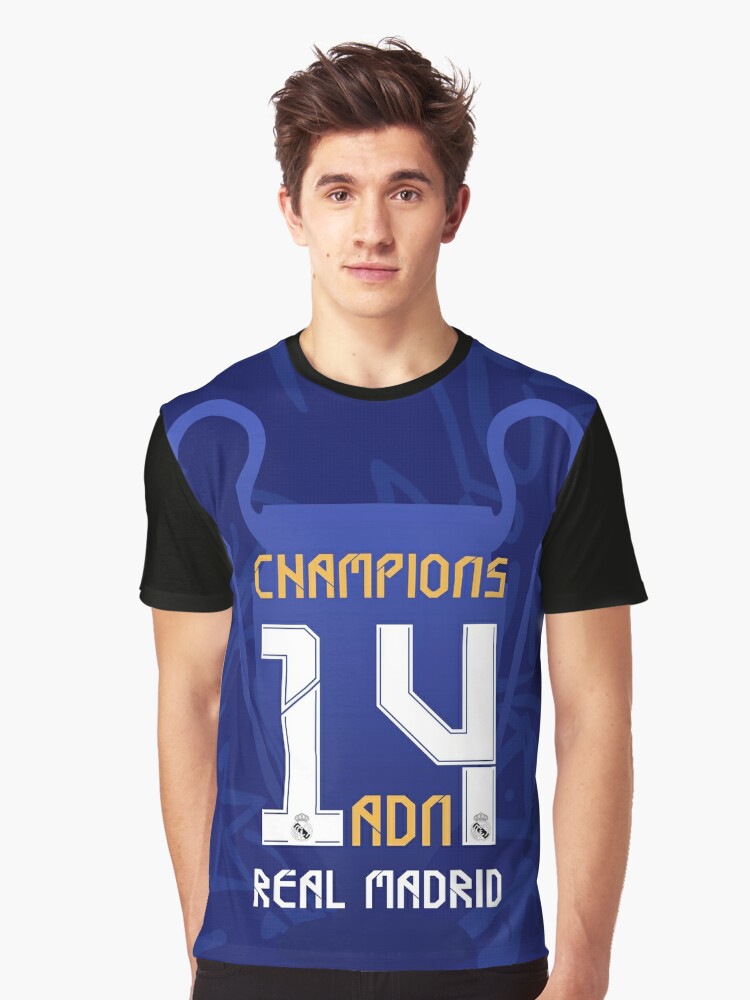 Pessimistisch bank helikopter Champions 14, ADN Real Madrid" T-shirt for Sale by Polyxz | Redbubble |  karim graphic t-shirts - benzema graphic t-shirts - kb9 graphic t-shirts