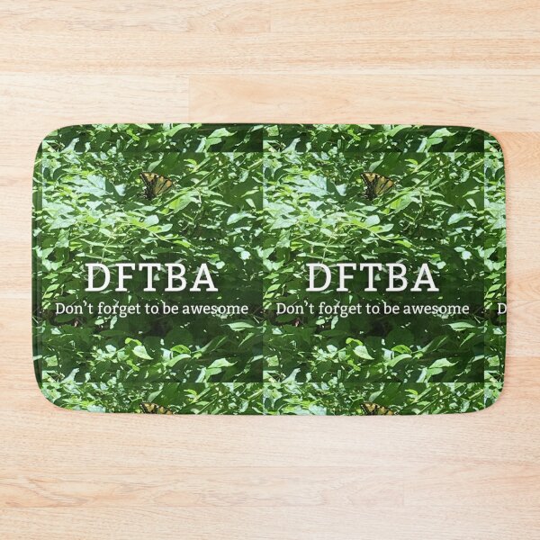 Item preview, Green DFTBA With Butterfly  designed and sold by Amanda1775.
