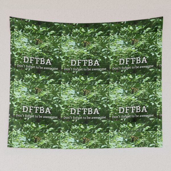 Item preview, Green DFTBA With Butterfly  designed and sold by Amanda1775.