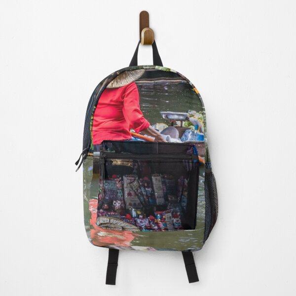 Item preview, Boat vendor, Damnoen Saduak floating market, Thailand designed and sold by Kevin Hellon.