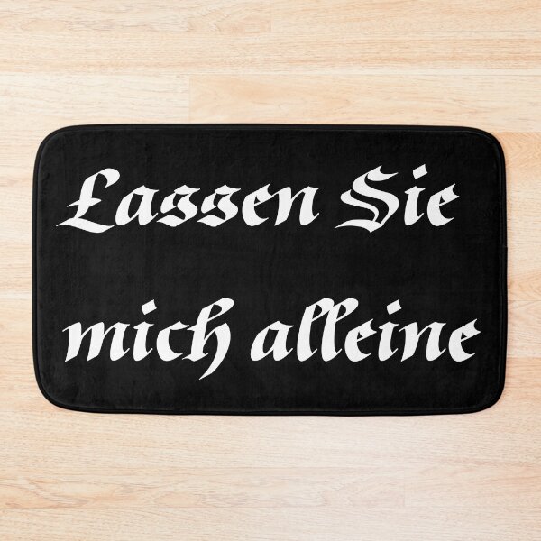 Item preview, Lassen Sie mich alleine designed and sold by KMGraphics99.