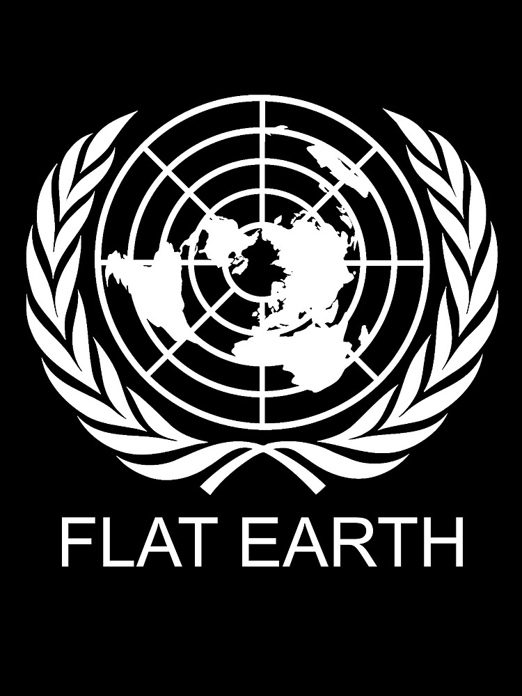 flat earth is symbol of un flat earth is symbol of un