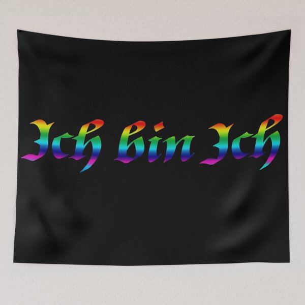 Item preview, Ich bin Ich Pride designed and sold by KMGraphics99.