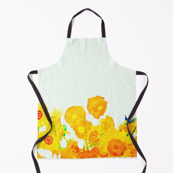 Item preview,  Van Gogh Sunflowers detail, oil painting illustration. [Digitally Enhanced by WatermarkNZ Press] designed and sold by CristalleLisa.