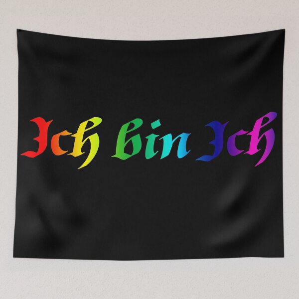 Item preview, Ich bin Ich Pride v2  designed and sold by KMGraphics99.