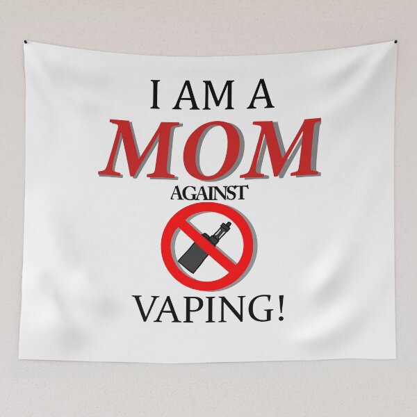 Item preview, I am a MOM against VAPING Racerback  designed and sold by poppekmtradv.