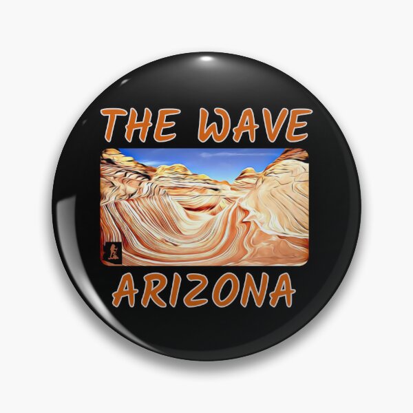 Item preview, The Wave Arizona Sandstone Rock Formation Hike  designed and sold by MojaveTradePost.