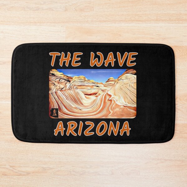 Item preview, The Wave Arizona Sandstone Rock Formation Hike  designed and sold by MojaveTradePost.