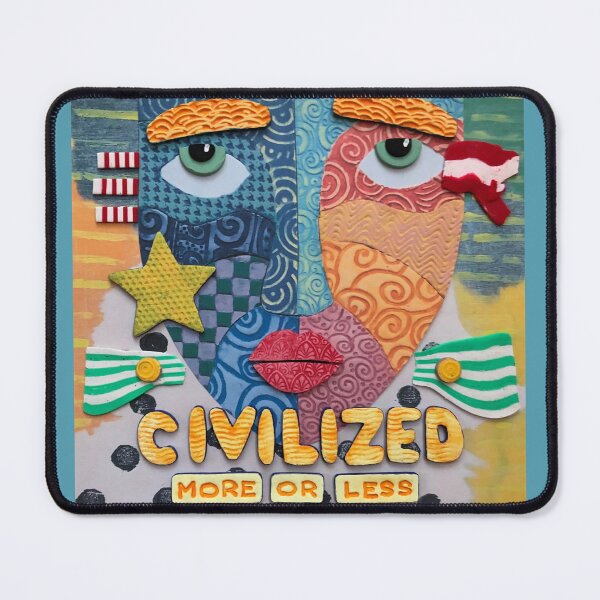 Item preview, Civilized - More Or Less designed and sold by prunellaparsnip.