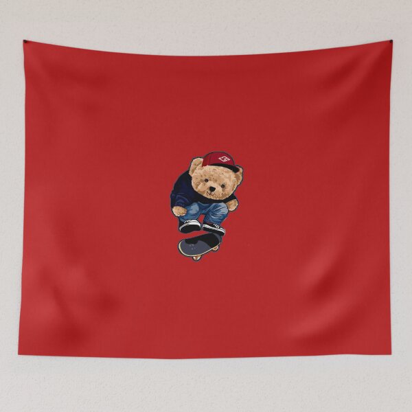 Item preview, Skateboard teddy designed and sold by yudauh65.