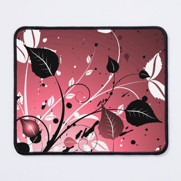 Item preview, Salmon White Grey Floral Art designed and sold by Tshirtstory.