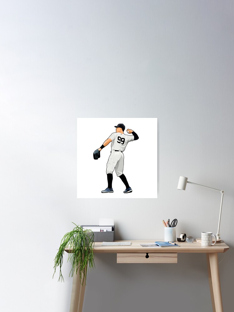 Aaron Judge #99 In action Art Board Print for Sale by