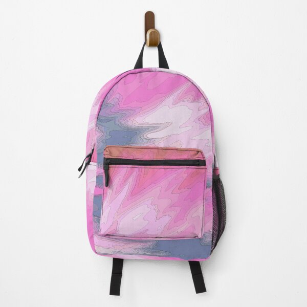 Item preview, Pink Abstract Rising Sea designed and sold by Korroby.