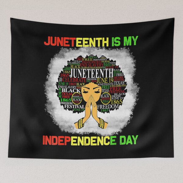 Item preview, Juneteenth Is My Independence Day Black Women Black Pride designed and sold by R&BApparel.
