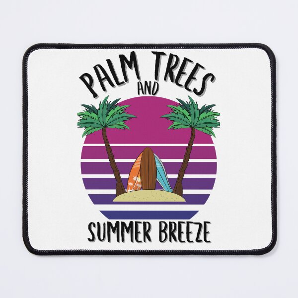 Item preview, palm trees and summer breeze vintage sunset by dsrdirect designed and sold by dsrdirect.