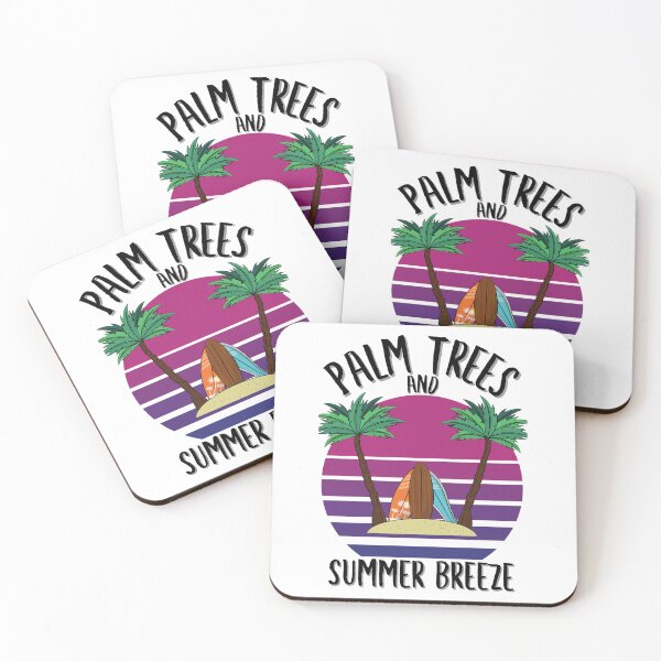 Item preview, palm trees and summer breeze vintage sunset by dsrdirect designed and sold by dsrdirect.