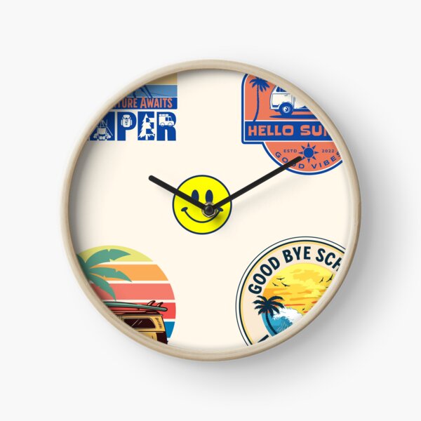 Item preview, Good Bye School Hello Beach Summer Camper designed and sold by JooArtPrints  ★★★★★.