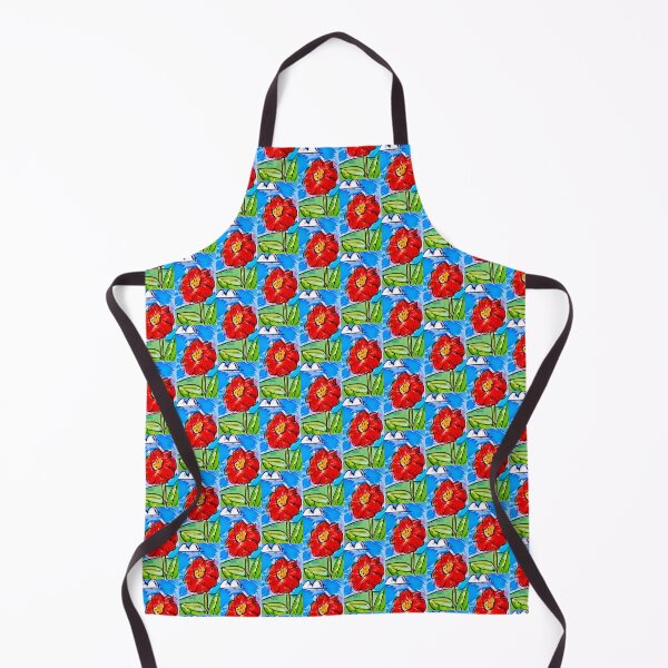 Item preview, The Smudgy Red Flower designed and sold by JohnnyArtPavlou.