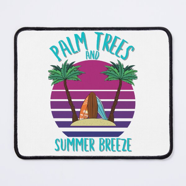 Item preview, palm trees and summer breeze vintage sunset by dsrdirect designed and sold by dsrdirect.