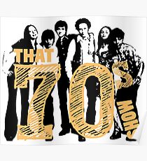 That 70s Show - Simple B&W Poster