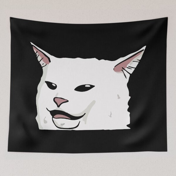 Item preview, The Cat Meme Smudge designed and sold by Antonowo.