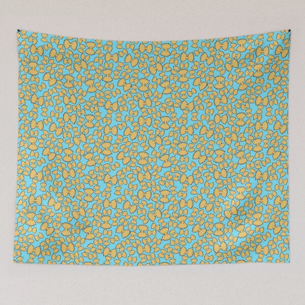 Item preview, Farfalle on Blue designed and sold by NoSaysLion.