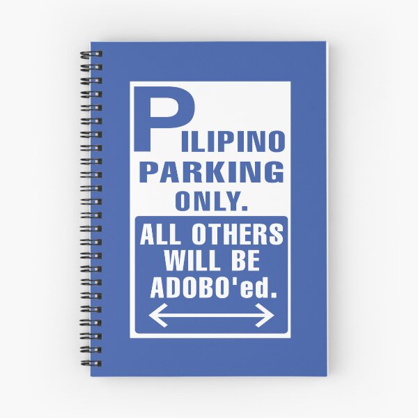 Item preview, FILIPINO PARKING ONLY ADOBO FUNNY SIGN designed and sold by aydapadi.