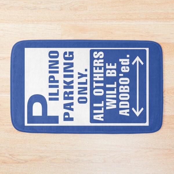 Item preview, FILIPINO PARKING ONLY ADOBO FUNNY SIGN designed and sold by aydapadi.
