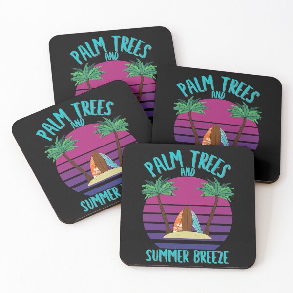 Item preview, palm trees and summer breeze vintage sunset by dsrdirect designed and sold by dsrdirect.