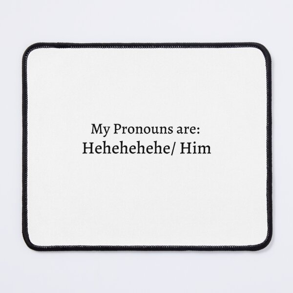 Item preview, Giggle Pronouns designed and sold by SarcasticRow.