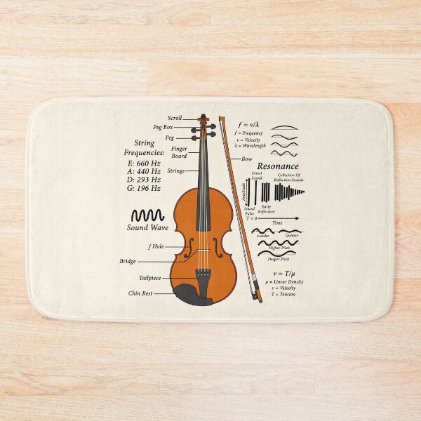 Item preview, Physics Of The Violin designed and sold by BundaBear.