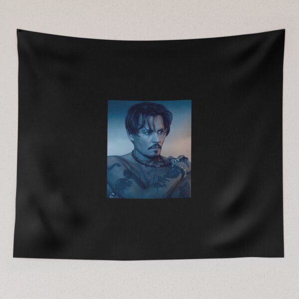 Artikelvorschau, Limitierte Auflage - Tapete Johnny Depp| Perfektes Geschenk entworfen und verkauft von sheriomary.